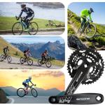 BUCKLOS 170mm MTB Crankset with 2x/3x Chainrings