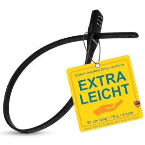 Lightweight Combination Lock for Bikes and Gear