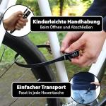 Lightweight Combination Lock for Bikes and Gear