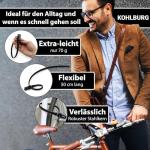 Lightweight Combination Lock for Bikes and Gear