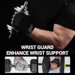 WULI Cycling Half Finger Gloves for Men and Women