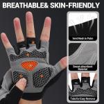 WULI Cycling Half Finger Gloves for Men and Women
