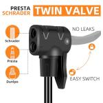 TOOLITIN Floor Bike Pump | 160 Psi Gauge