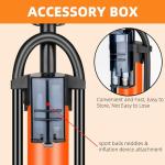 TOOLITIN Floor Bike Pump | 160 Psi Gauge
