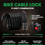 Bright USB-C Rechargeable Bike Lights with Bell