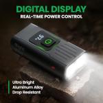 Bright USB-C Rechargeable Bike Lights with Bell