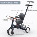 5-in-1 Kids' Trike with Adjustable Seat