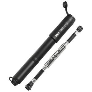 Mini Bike Pump with Gauge for Presta & Schrader