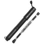Mini Bike Pump with Gauge for Presta & Schrader