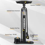 MOHEGIA High Pressure Bike Floor Pump with Gauge