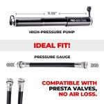 High-Pressure Bike Pump for Presta and Schrader