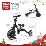 5-in-1 Electric Toddler Bike for Ages 1-4