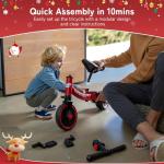 besrey 5-in-1 Toddler Bike for Kids Ages 1-4