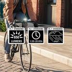 NiteRider Lumina Micro 650 & Sabre 110 Light Combo