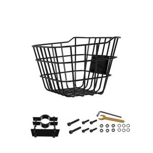 Removable Front Cargo Basket for Bikes and Scooters