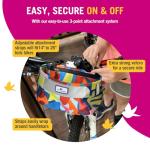 Po Campo Kids Waterproof Bike Handlebar Basket