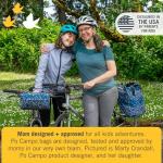 Po Campo Kids Waterproof Bike Handlebar Basket