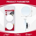 LivTee 2" Round HD Blind Spot Mirrors (2-Pack)