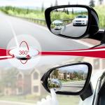 LivTee 2" Round HD Blind Spot Mirrors (2-Pack)