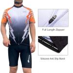 Sponeed Electric Bike Jersey - Full Zip XL Orange