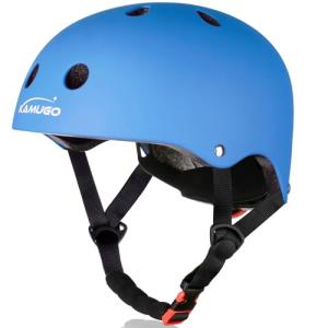 KAMUGO Kids Adjustable Safety Helmet in Blue
