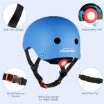KAMUGO Kids Adjustable Safety Helmet in Blue