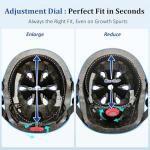 KAMUGO Kids Adjustable Safety Helmet in Blue