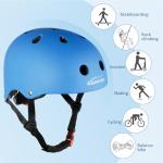 KAMUGO Kids Adjustable Safety Helmet in Blue