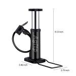 Compact Electric Bike Pump with Presta and Schrader Valve