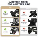 7-in-1 Folding Kids Trike with Canopy and Harness