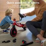 besrey 5-in-1 Toddler Bike for Kids Ages 1-4