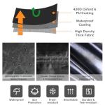 Premium Waterproof Scooter Cover with Reflective Strips