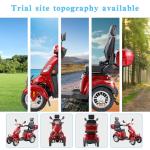 Heavy-Duty 4-Wheel Mobility Scooter for Seniors