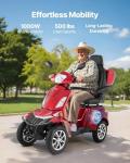 VEVOR Heavy Duty 4-Wheel Mobility Scooter for All Terrains