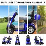 Dvsripa Heavy-Duty 4 Wheel Mobility Scooter for Adults