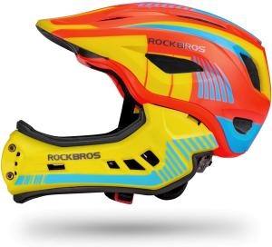 ROCKBROS Kids Full Face Detachable Bike Helmet