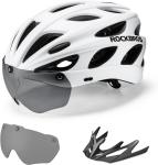 ROCKBROS Bike Helmet with Magnetic Goggles and Visor