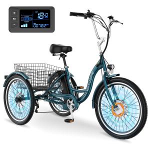 MOONCOOL 350W Electric Tricycle for Adults