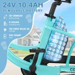 MOONCOOL 16" Fat Tire Electric Trike 250W