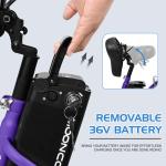 MOONCOOL 24'' Electric Tricycle for Adults