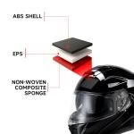 TCMT Dual Visor Full Face Motorcycle Helmet