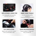 TCMT Dual Visor Full Face Motorcycle Helmet