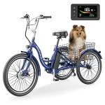 MOONCOOL 500W Electric Tricycle with 7 Speeds