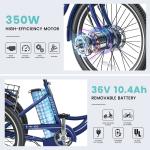 MOONCOOL 500W Electric Tricycle with 7 Speeds