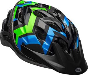 BELL Axle Youth Bike Helmet - Black/Krypto Shifter