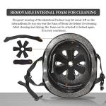 Tourdarson Impact Resistant Skateboard Helmet - Black