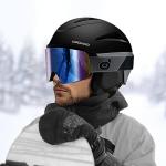 Odoland Ski Helmet and Goggles Combo for All