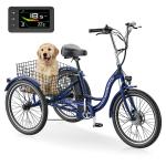 MOONCOOL 500W Electric Tricycle with 7 Speeds