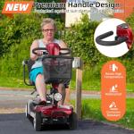 350W Electric Mobility Scooter for Adults, 4 Wheels