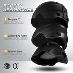 Snowboard Helmet and Goggles Set for All